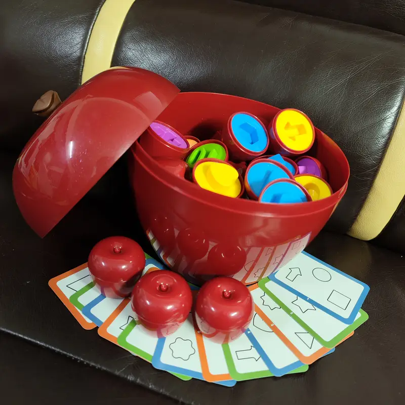 AppleFun - układanka edukacyjna w kształcie jabłuszek